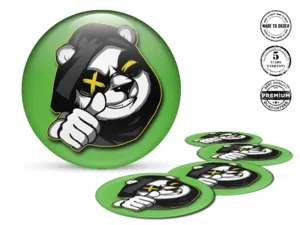 Wheel badge Premium Edition Drift Labels for Sports Cars